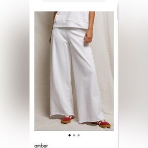 perfectwhitetee Amber White Wide-Leg Pants Sold Out!!!!!!